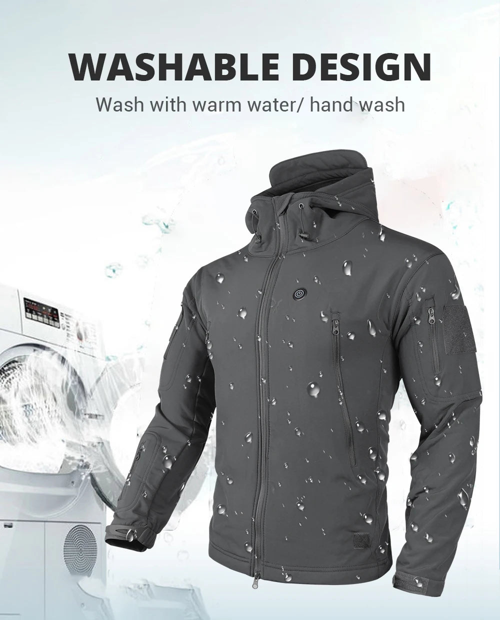 Nordic™  | Veste chauffante SOFTSHELL